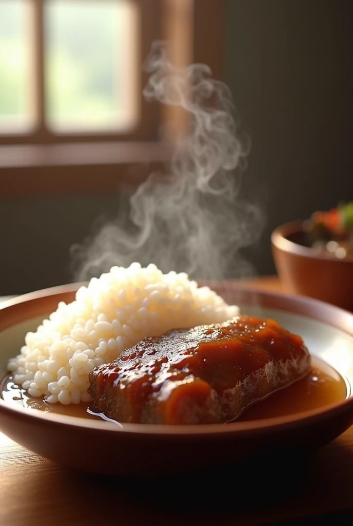 beef bone with Rice