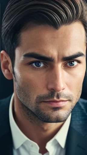 A Litvaker man focus on the face 