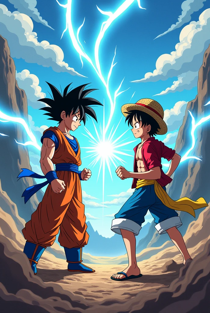 goku vs luffy