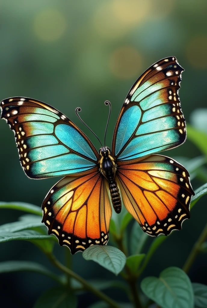 Butterfly that has the name written on it "Seydi"  in large italics in front