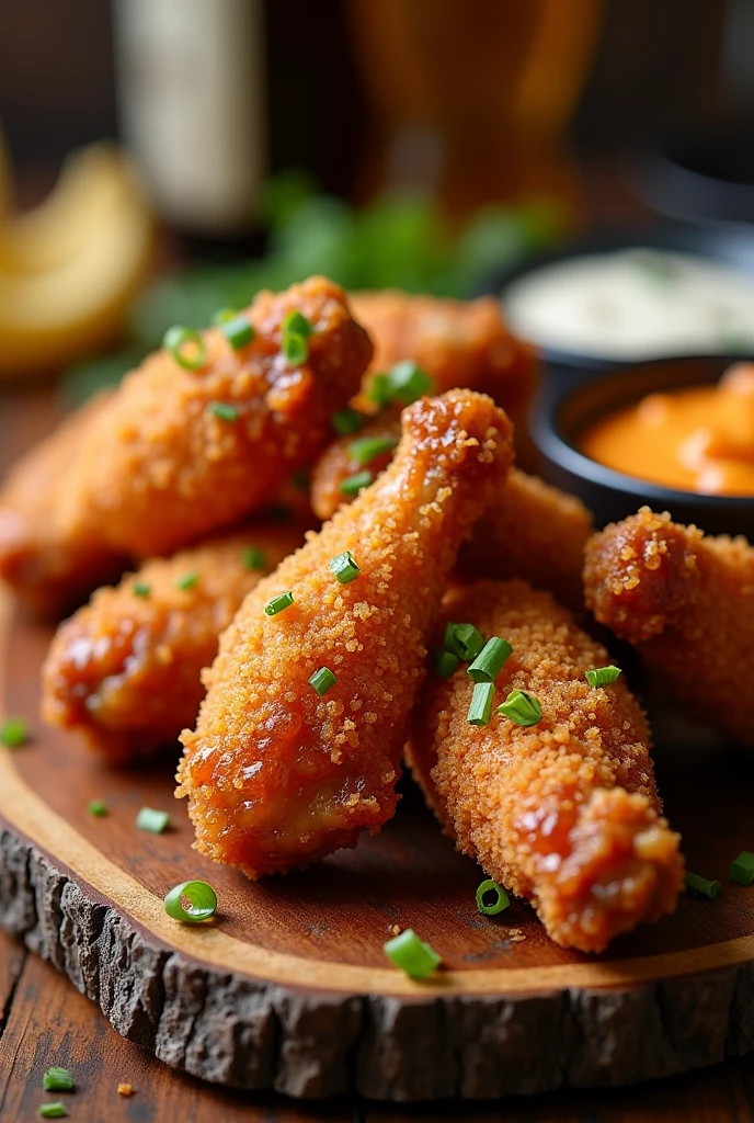 Breaded Chicken Wings