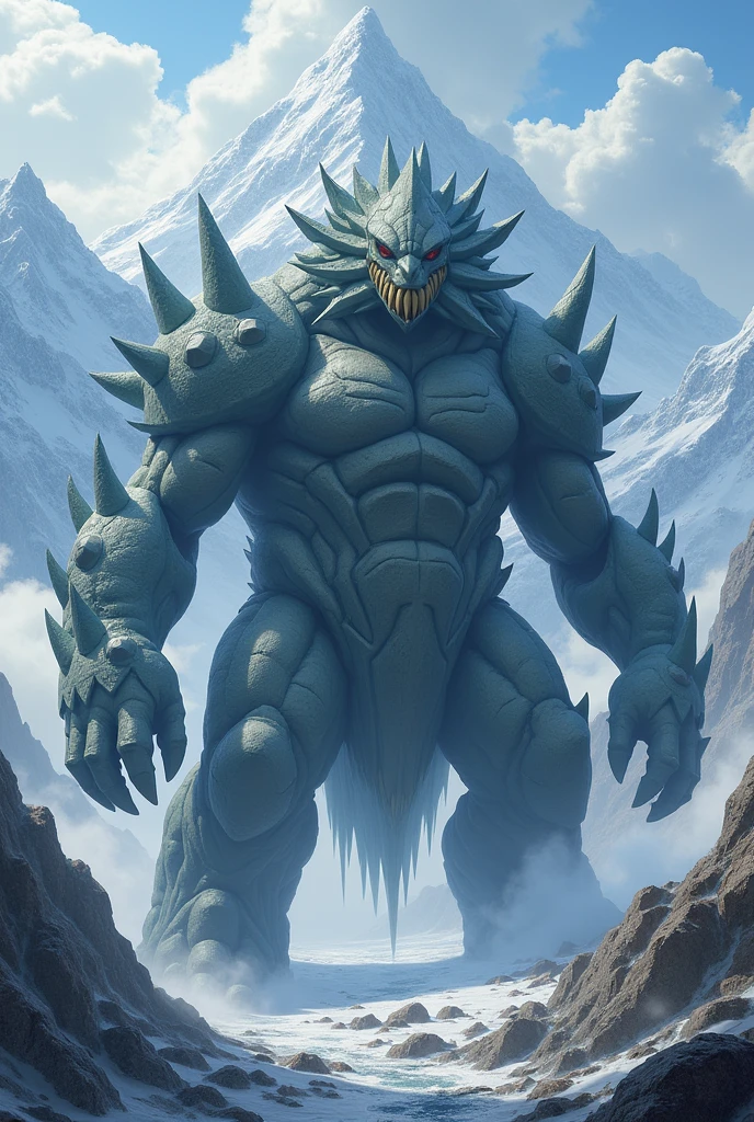 A mountain type Pokémon