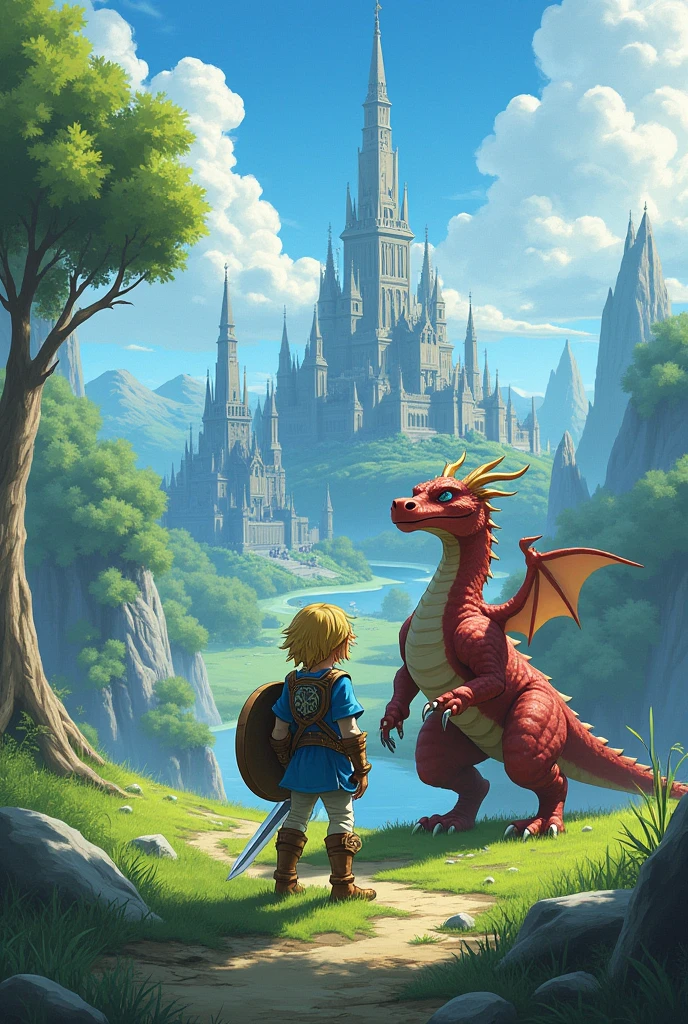 Dragon quest crossover Zelda