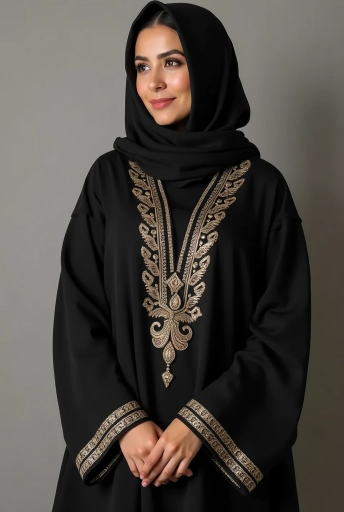 Beautiful Arabic Hijabi women with big boobs abaya