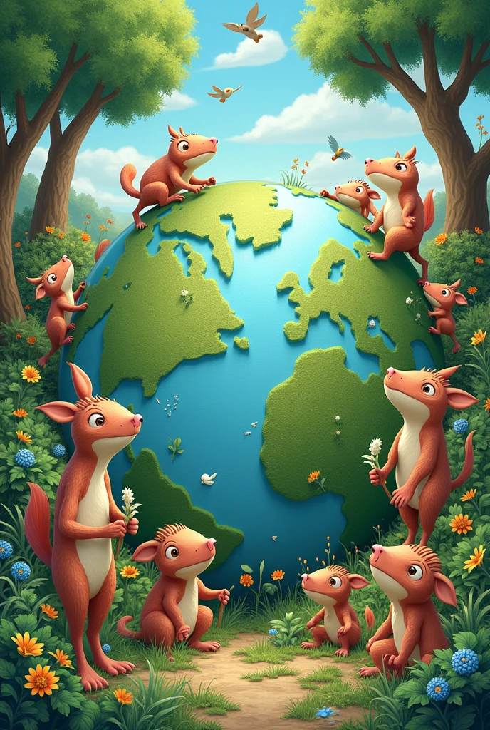I have a religion assignment where they asked me to create a collage with pictures where animated people were taking care of the world so that it doesn&#39;t look like Ia and the pictures, my friend, what crap is Ia? Please, I want them in the form of pictures. [ collage,collage]
The worst thing is that I will leave a bad reputation 







