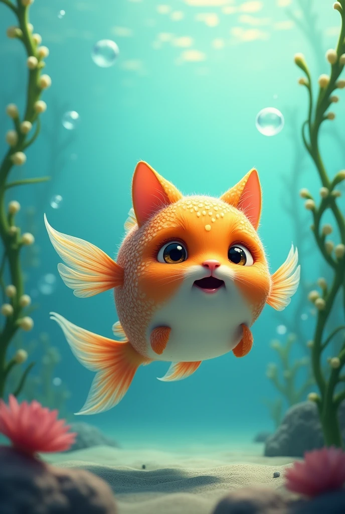 Fish doing mewing