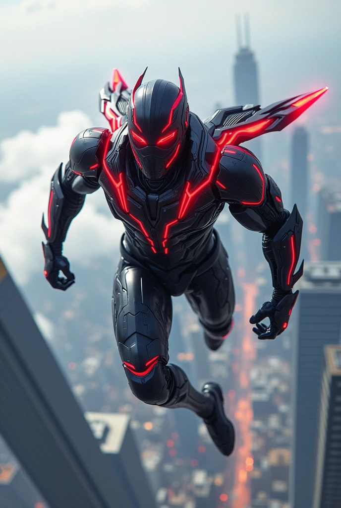Maxsteel flight mode with red parts