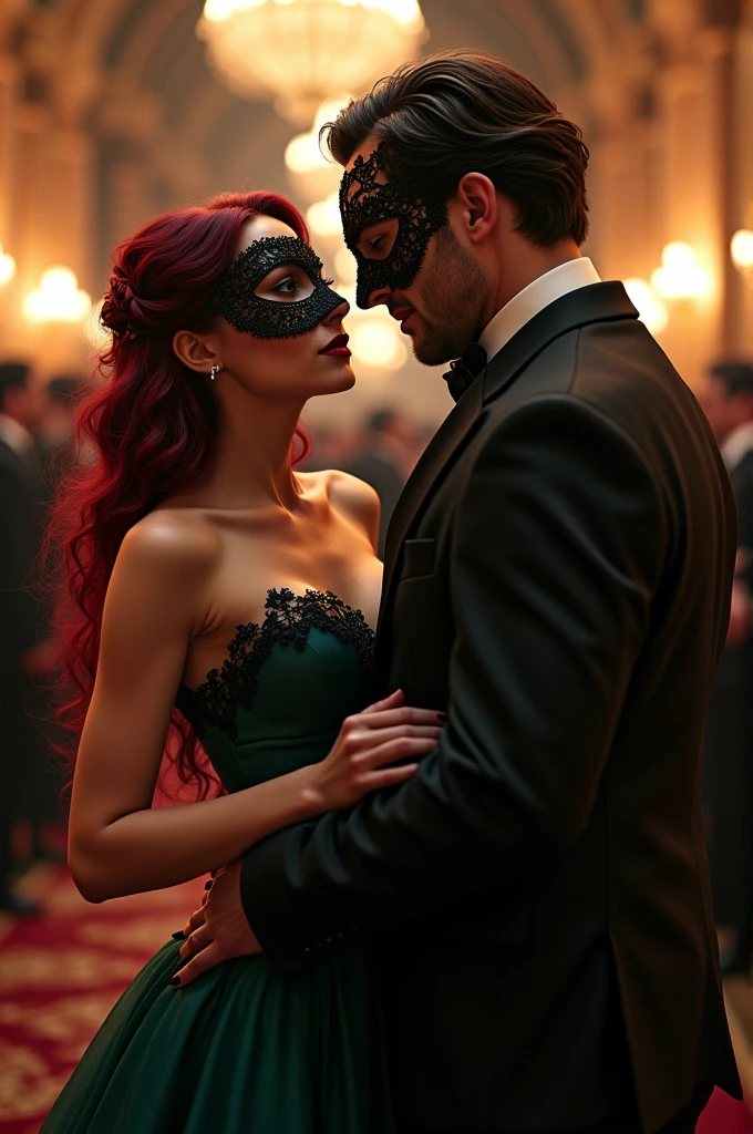 Realistic, A beautiful super girl knife, cut throat A man blindfold neck bloody splash, full body, wide o pen throat