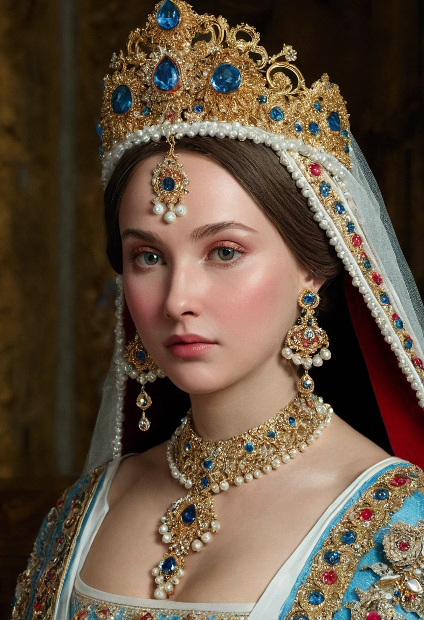 ((best quality)), ((Oeuvre d&#39;art)), (detailed), Visage parfait,russian,dim,new,new