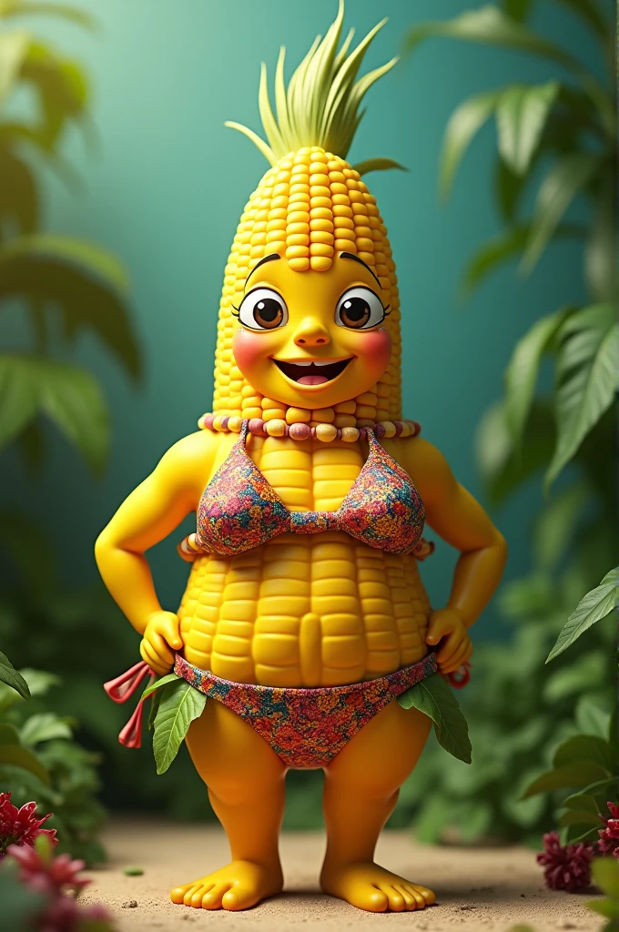 Corn in a bikini
