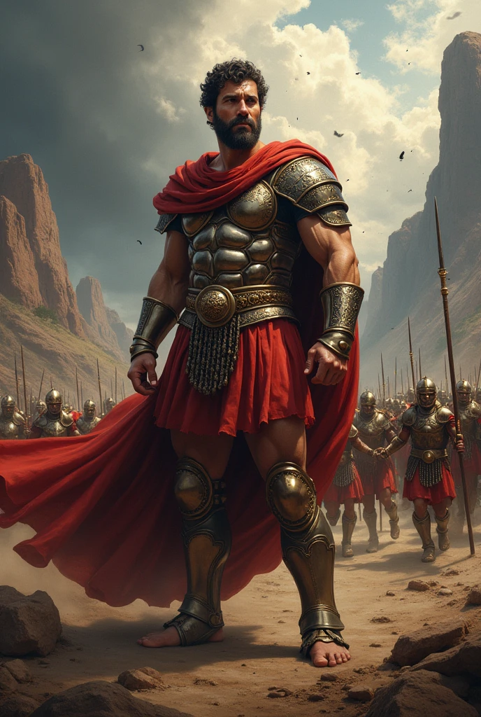 Theseus against an army 