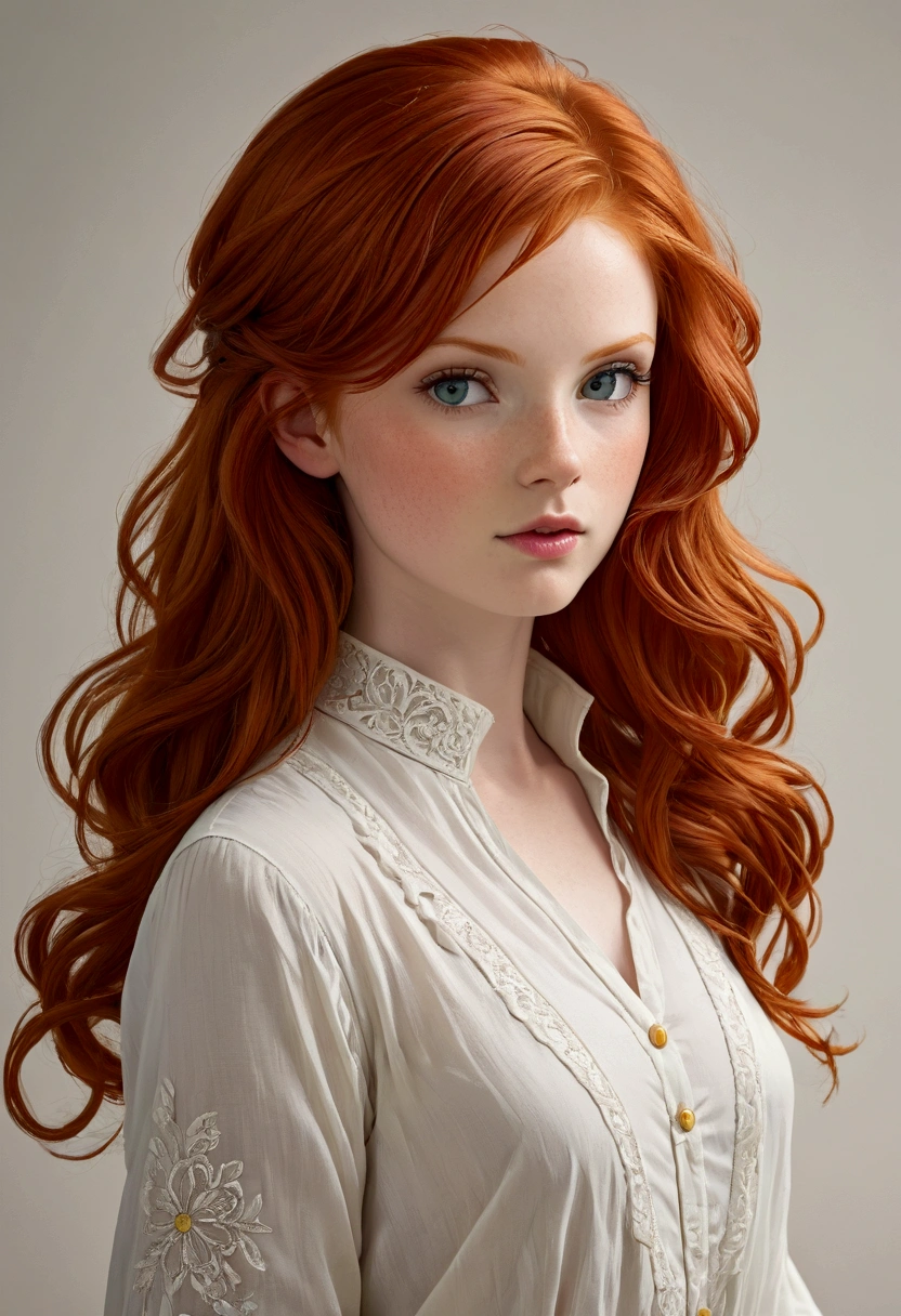 Young redhead,