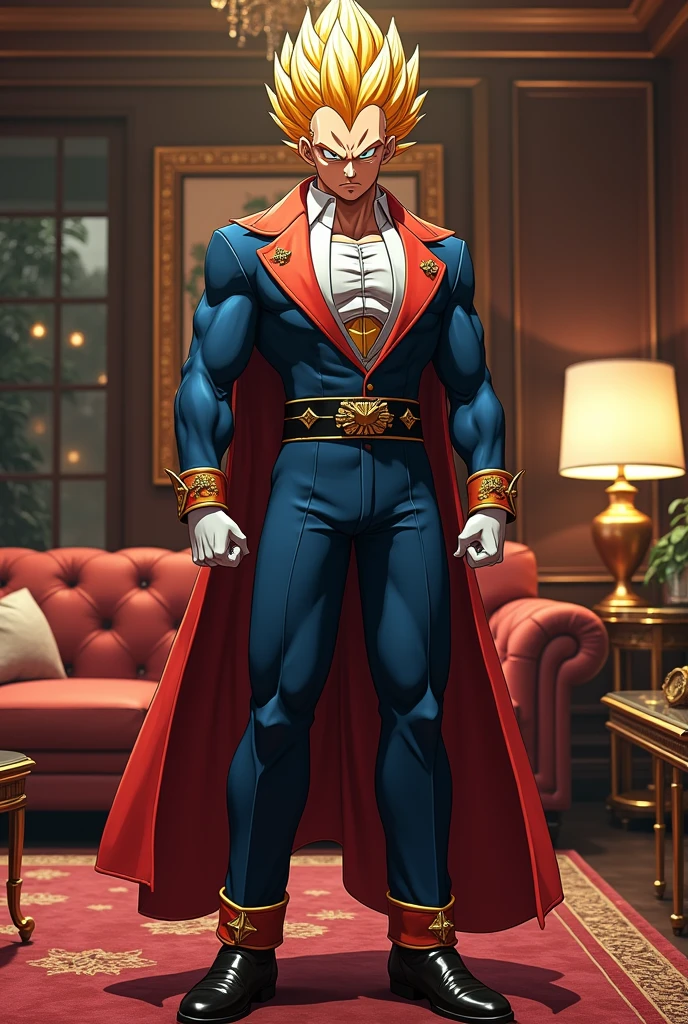 Vegeta if he were a millionaire 