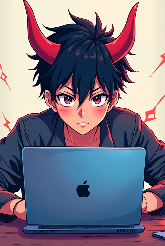 The new comp Hooded Watching YouTube video Looking at the camera Diamond in Japanese Looking straight ahead Japanese animation drawings Raptorgamer Compa With Taurus ears Man