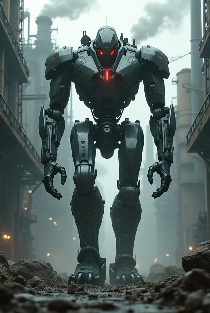 Terminator-style industrial robots