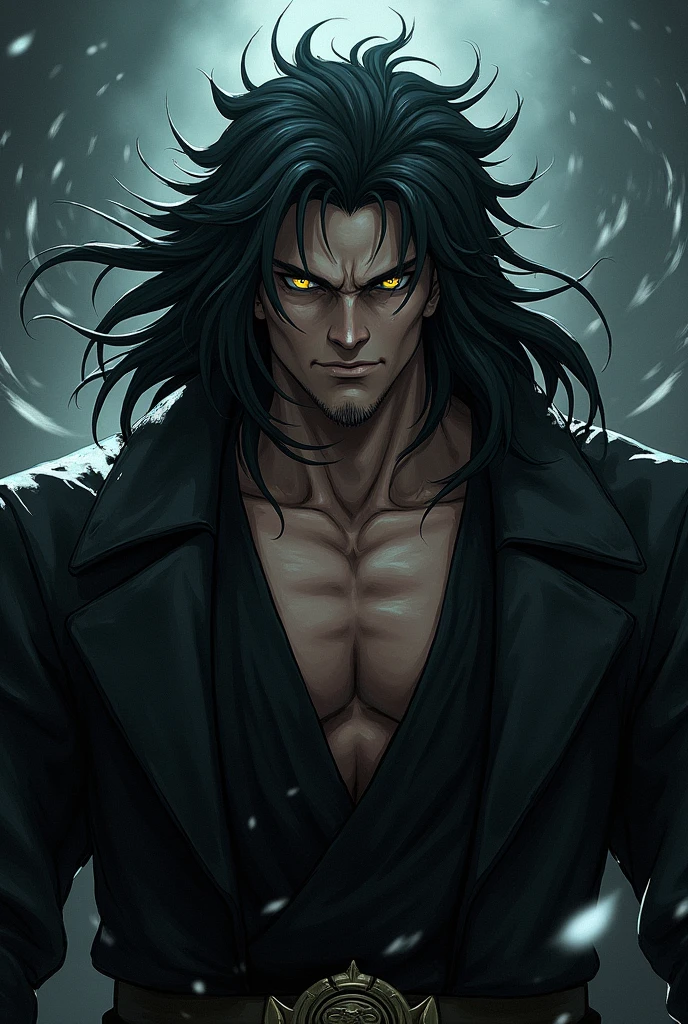 a detailed portrait of Sukuna, the powerful sorcerer from Jujutsu Kaisen,