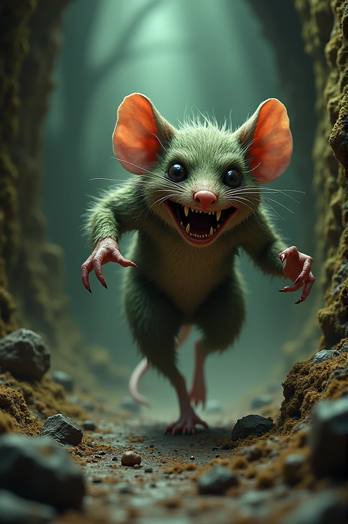 Make a goblin mouse 