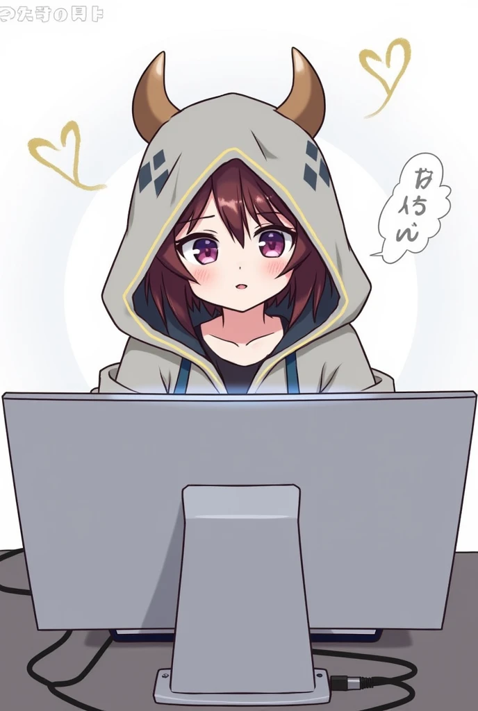 The new comp Hooded Watching YouTube video Looking at the camera Diamond in Japanese Looking straight ahead Japanese animation drawings Raptorgamer Compa With Taurus ears Man Hooded Cartoon drawings