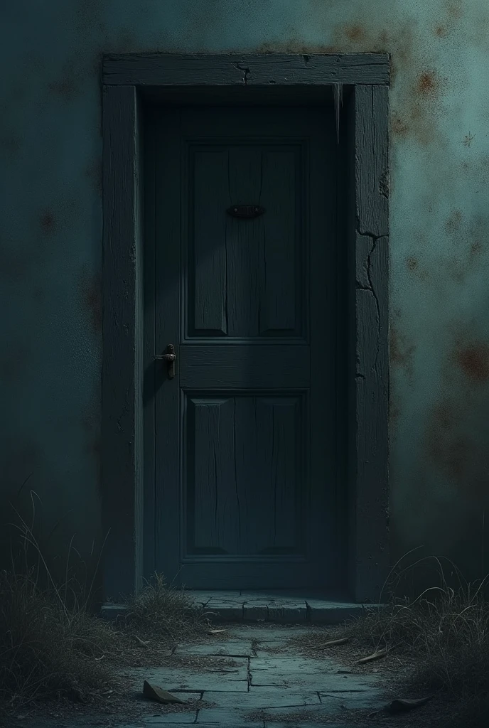 Door closed scary house


