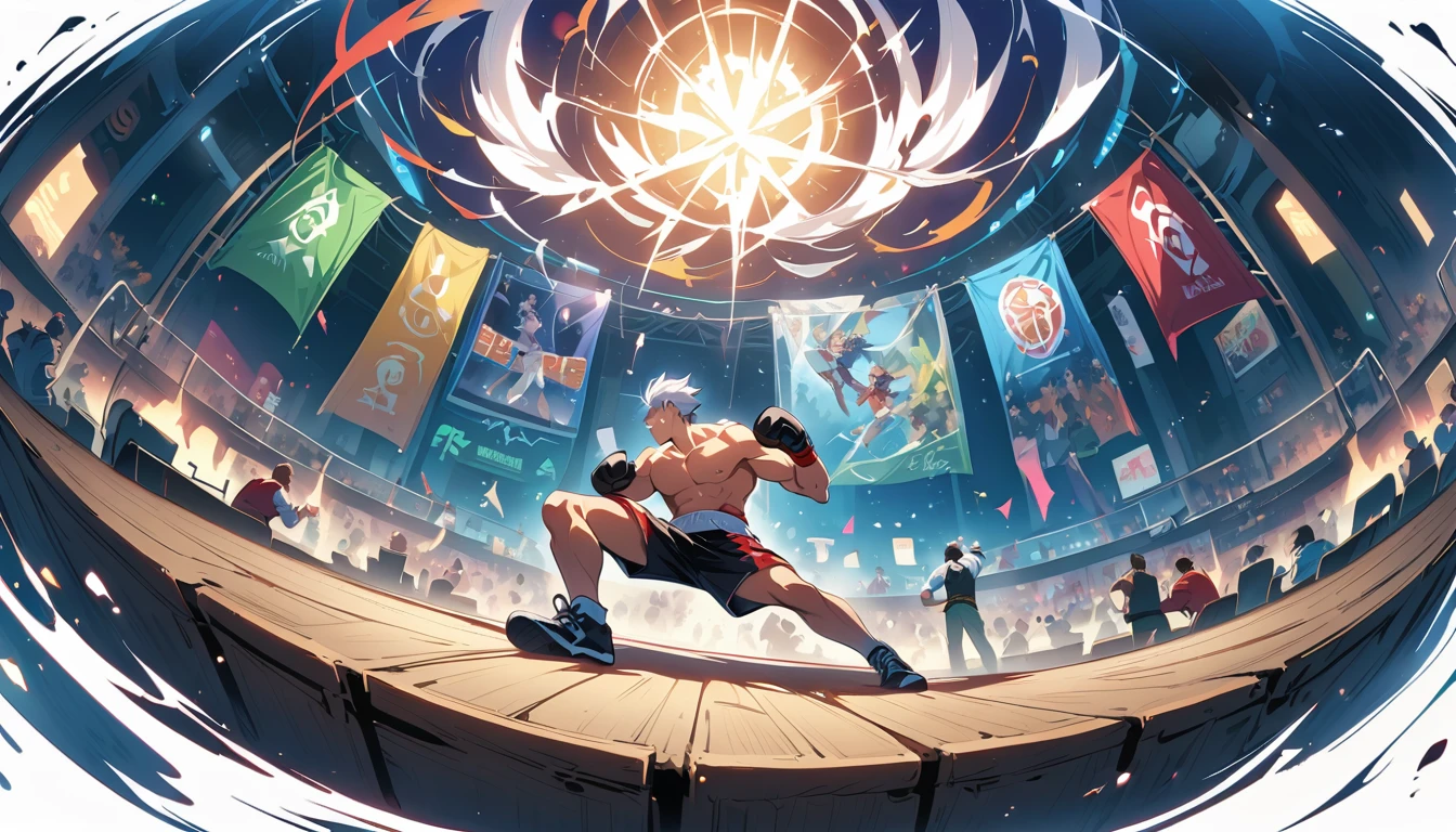 Wide angle, Boxing Tournament 