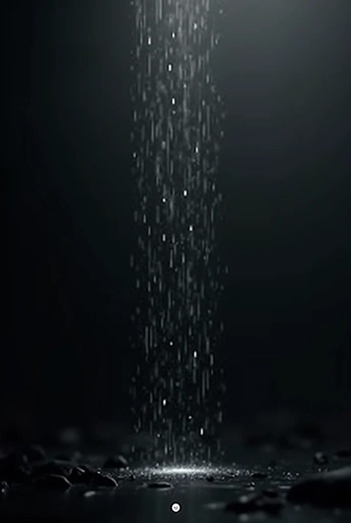 create black and white mobile wallpaper with rain effect in 4k