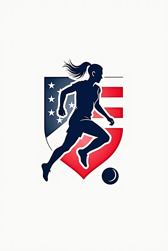 Women's soccer logo that says third half in Spanish