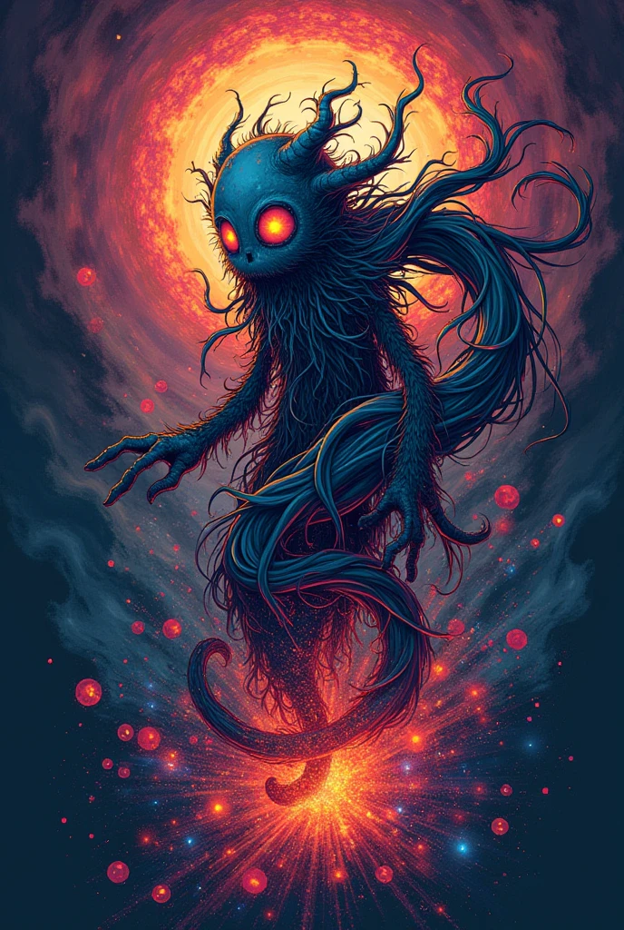 Creative abstractive tshirt design