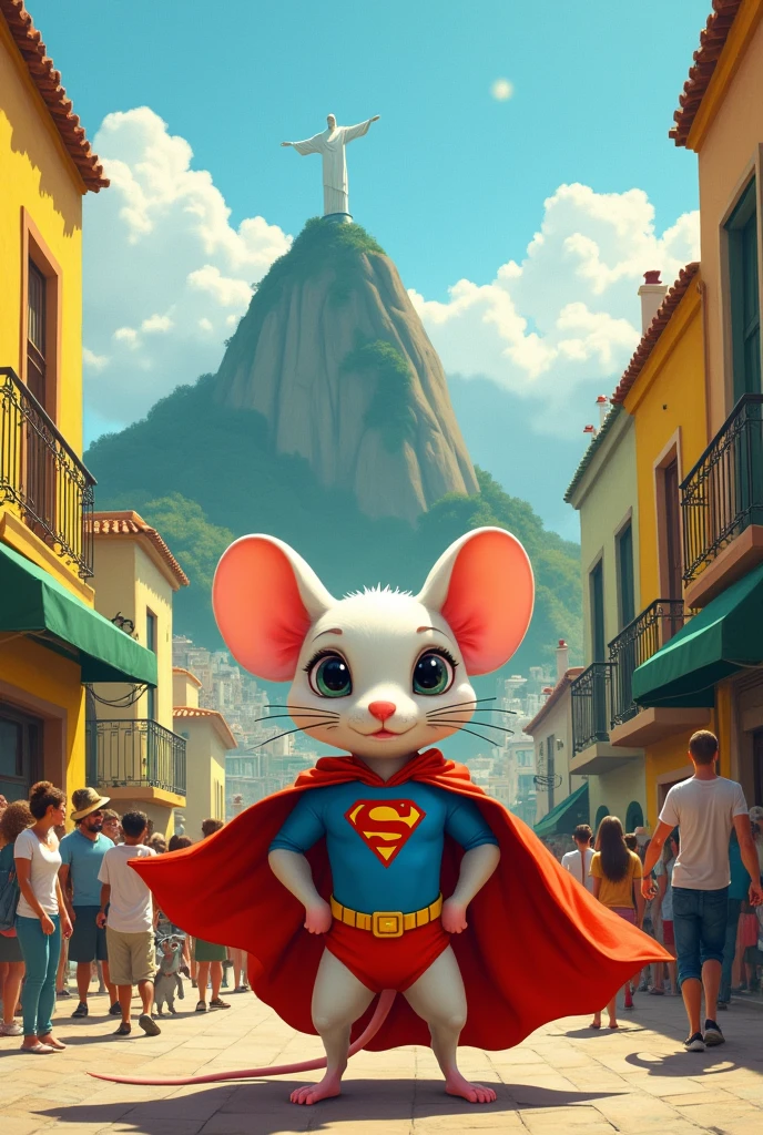 Rio de Janeiro supermouse, short and bald