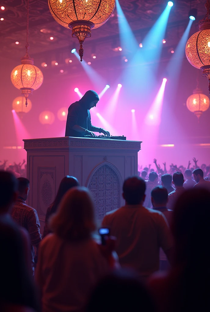 Arabian Nightlife, Text: „DJ N3“