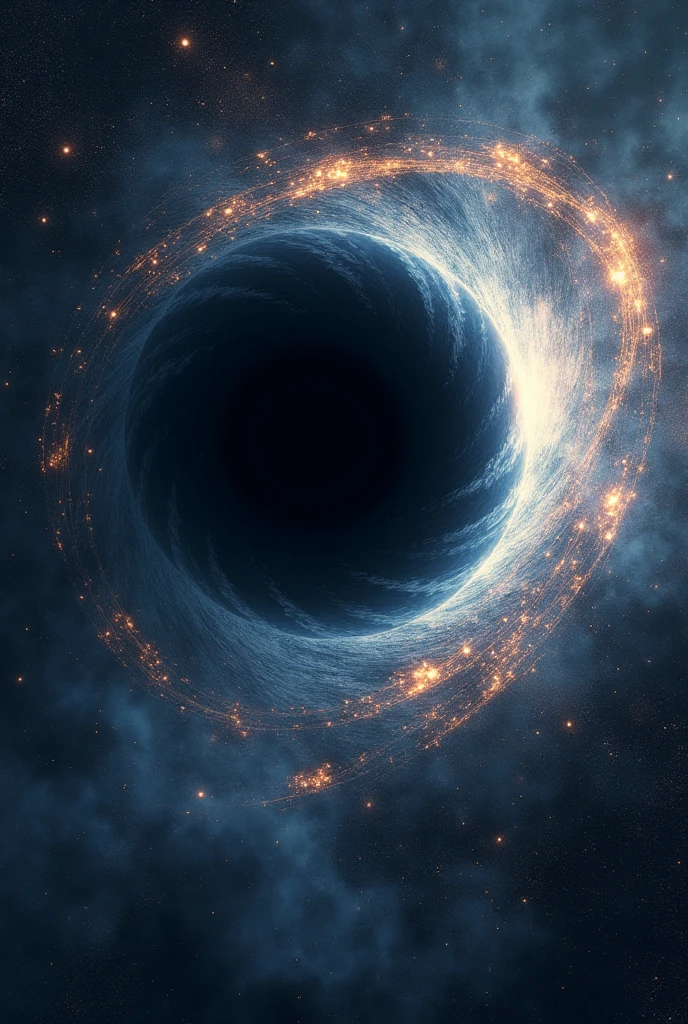 Black hole on the side of the solar system