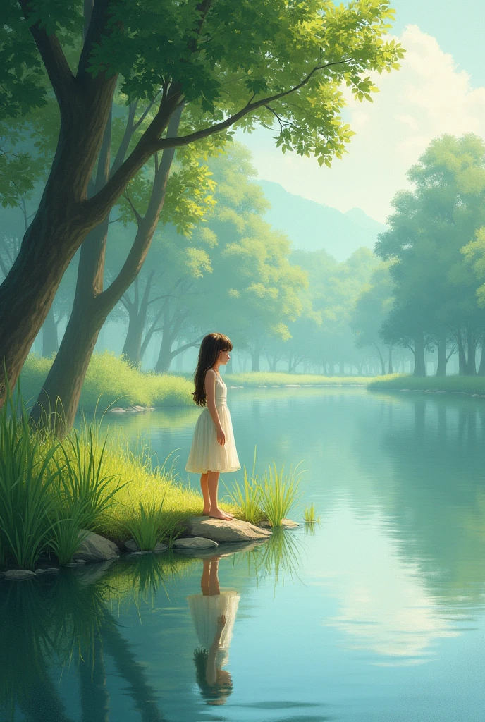 Lakeside,girl
