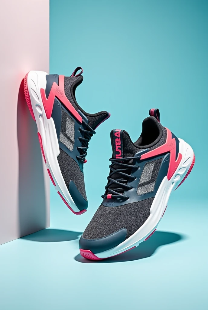 Create a slogan for my sports footwear company TEBRA with only the sneakers showing