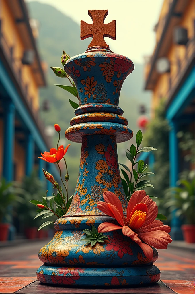 An image for a profile that combines chess and Venezuela