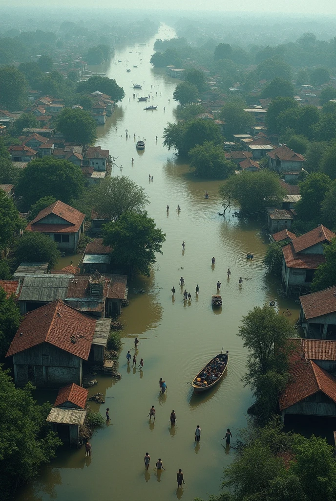 Bangladesh flood due to India open all dam's gate
