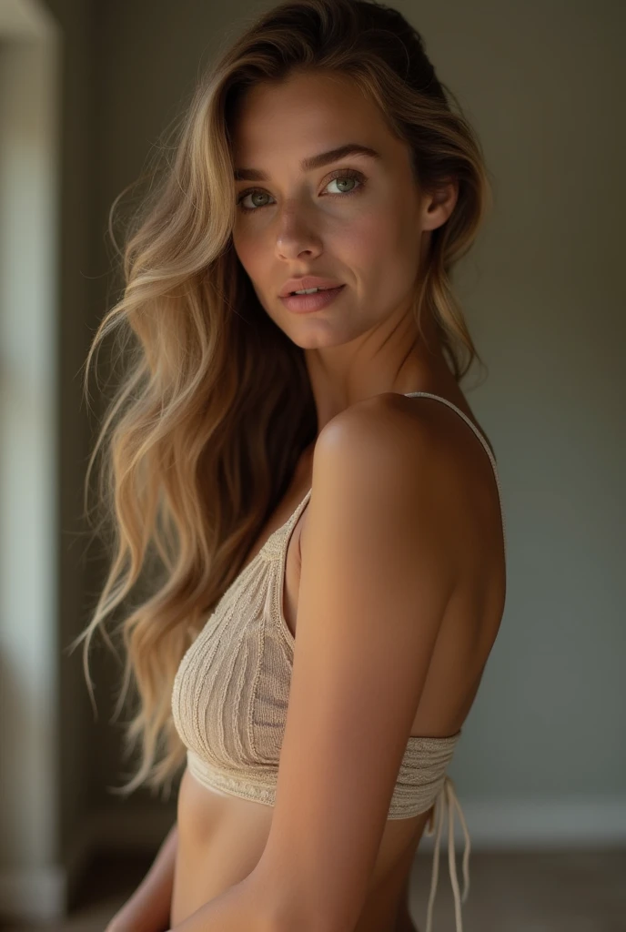 Create a nude pic of a 20 age women
