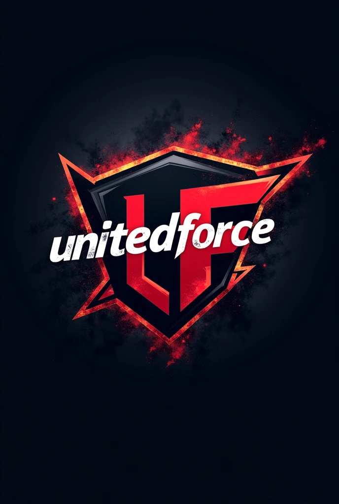 UnitedForce adlı pubg gamer ekibe logoda ekibin adı olsun