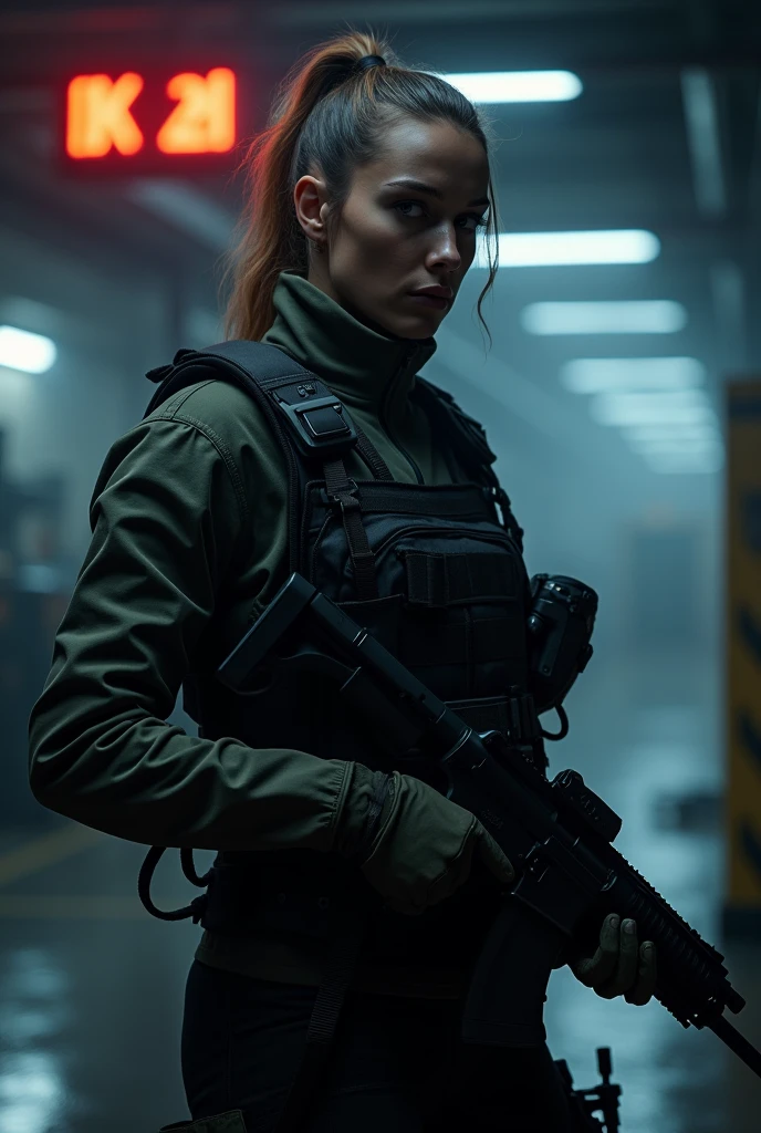 a profile picture, as if it were an art for a shooting livestream channel