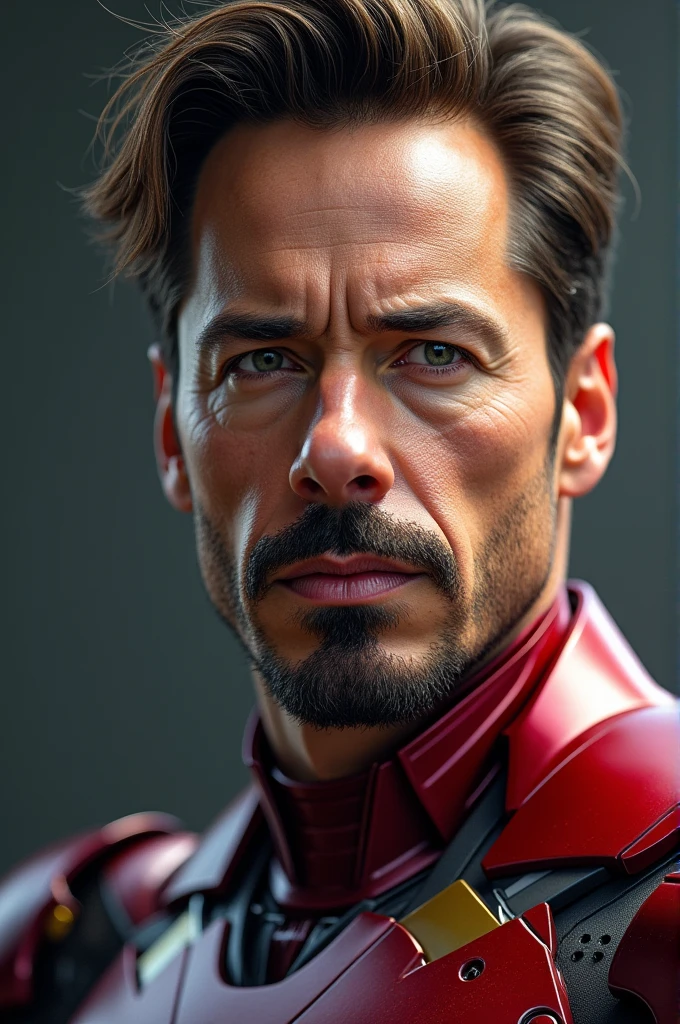 Iron man without mask