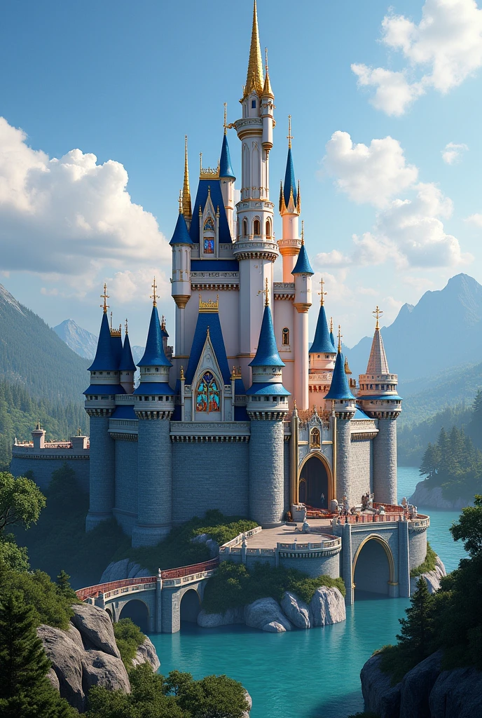 make me a cinderella castle.