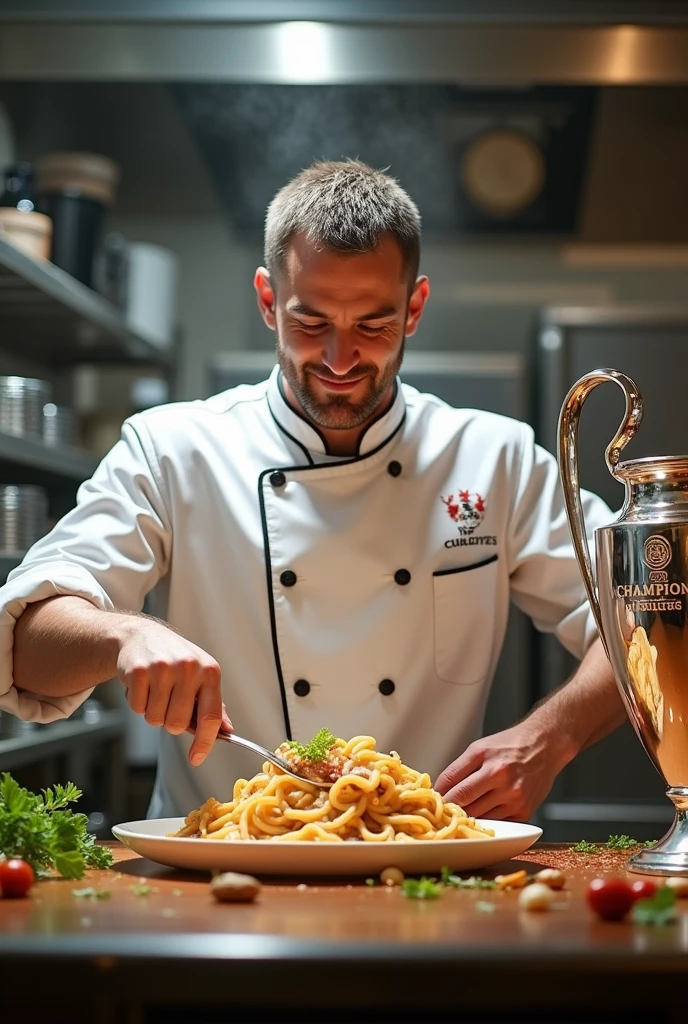 Make a Stroganoff by winning a Champions League