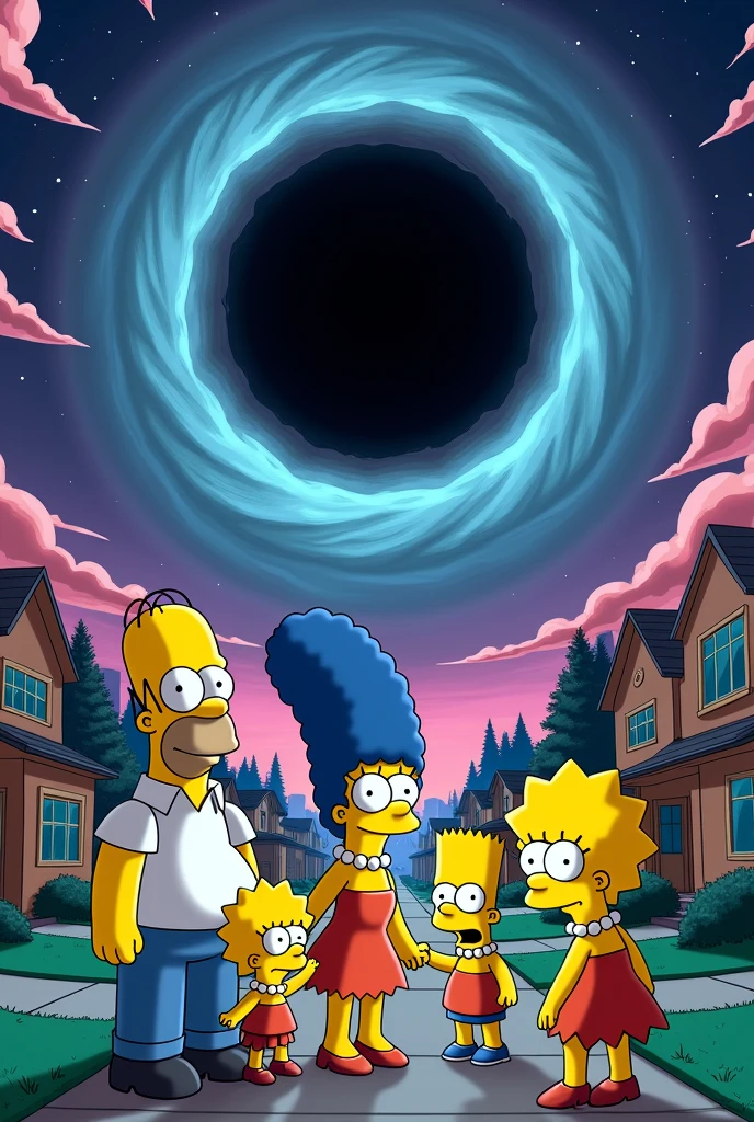 the simpsons black hole