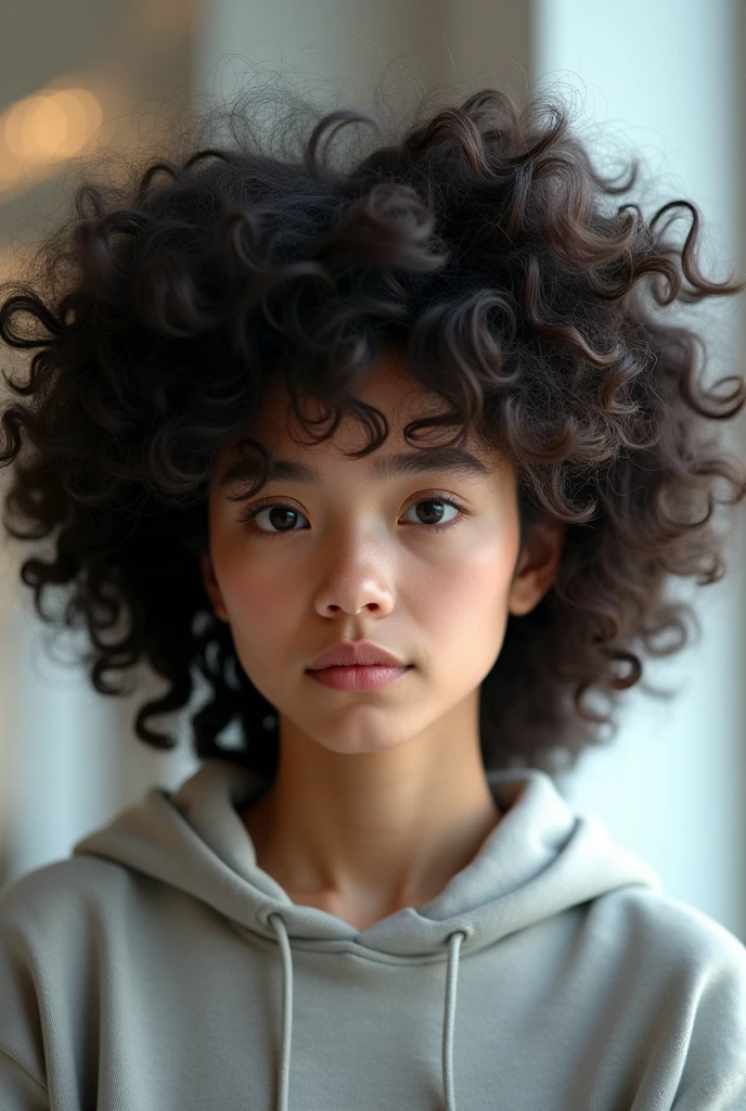  22 year old law student with giant hair
