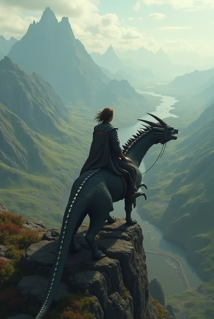 Landscape westeros dragon rider