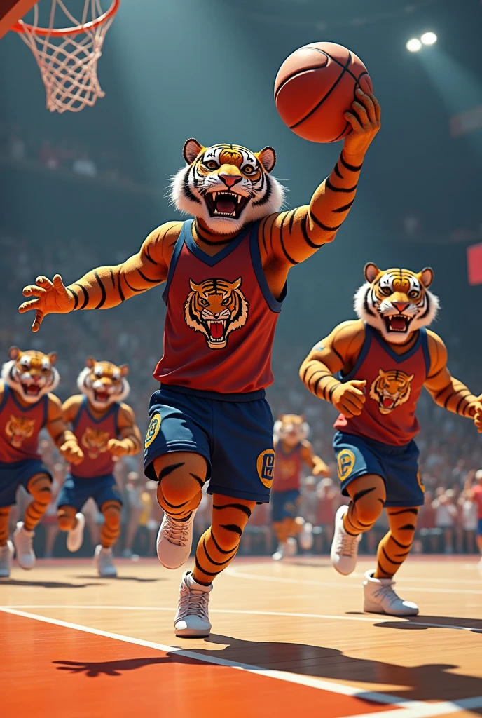Tigers basketball t-shirts To play basketball