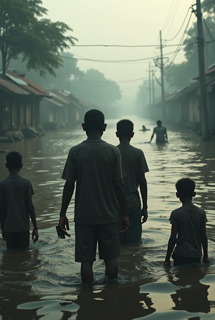 "Stand with the flood-affected people of Bangladesh. Your support can bring light into their lives. Donate now to make a difference."
