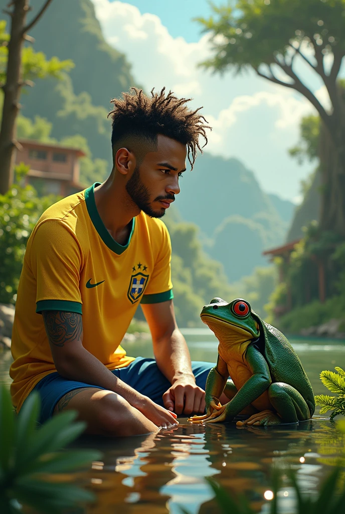 Neymar and frog in the northeast