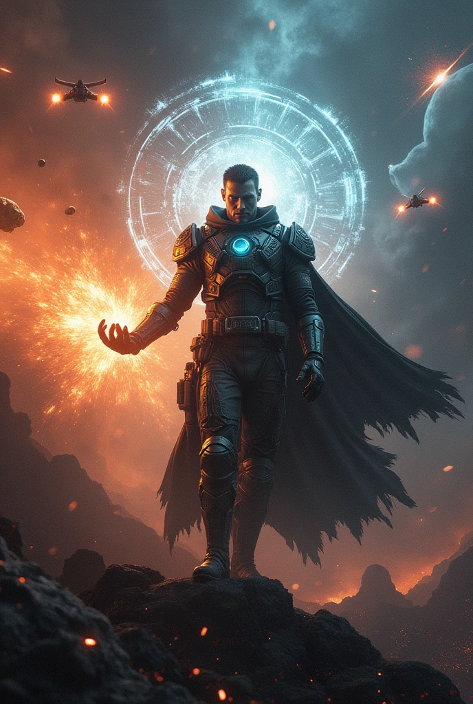orion, a space pilot, receives dark powers during a mission and becomes a feared conqueror. Corrupted by power, Attack planets and eliminate your opponents, becoming the greatest threat to the galaxy he once protected..