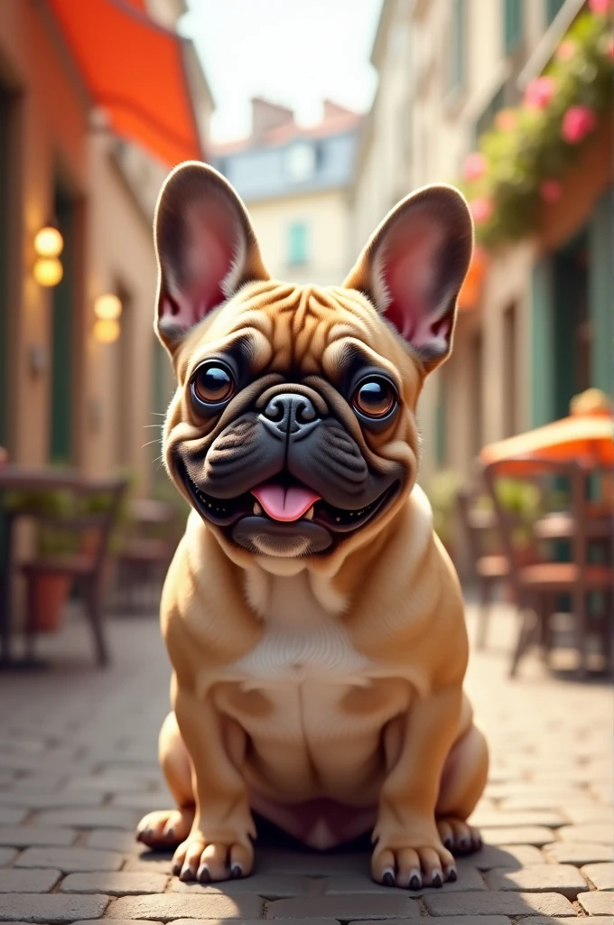 Cute French dog