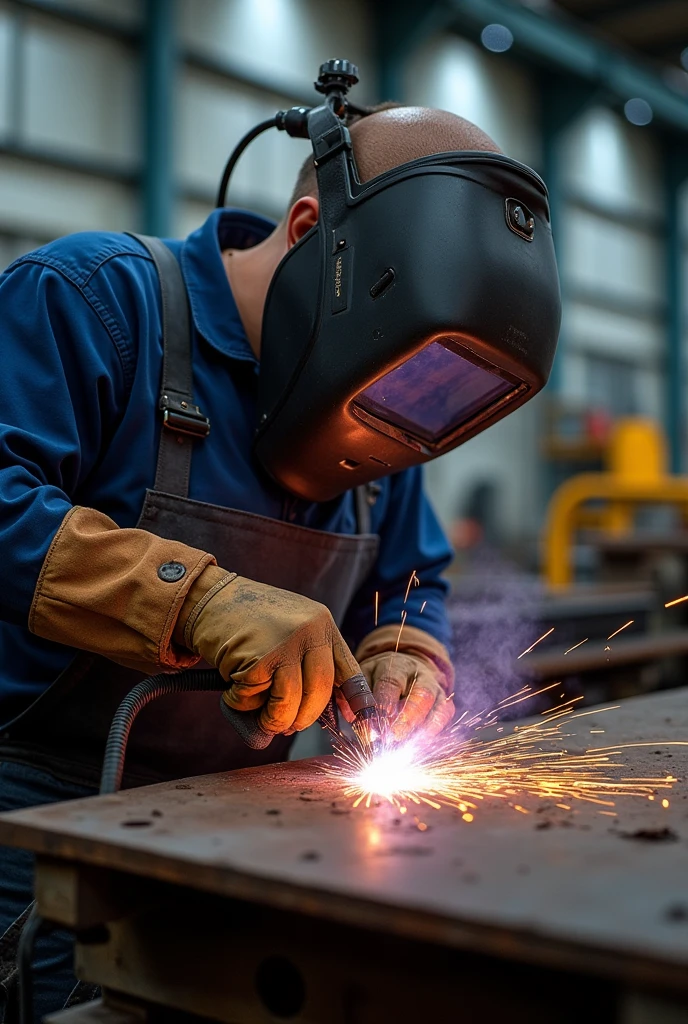 Job Description:
Welding techniques: Uses various welding techniques, as MIG (Metal Inert Gas), TIG (Tungsten Inert Gas), SMAW (Shielded Metal Arc Welding), and submerged arc welding, depending on the project specifications and the type of material.
Surface preparation: Before welding, It is responsible for preparing the surfaces to be joined, cleaning them from rust, dirt and other contaminants that may affect the quality of the weld.
Reading plans and specifications: Must be able to interpret technical drawings, Welding diagrams and specifications to ensure that joints meet design and safety requirements.
Quality and safety: Perform visual inspections and use non-destructive techniques to verify the quality of welds. besides, Follow strict safety protocols to protect yourself and others in the workplace.
Heavy Equipment Handling: Often works with material handling equipment, como cranes y plataformas elevadoras, to position large components before soldering them.
working conditions: Work in industrial environments that can be noisy, dusty and sometimes dangerous. It is common to work outdoors, in workshops or inside large factories.
Experience and training: Generally, This welder has specialized technical training and several years of experience in industrial welding., with a focus on heavy machinery manufacturing, like excavators, cranes, tractors, and other large mechanical structures.