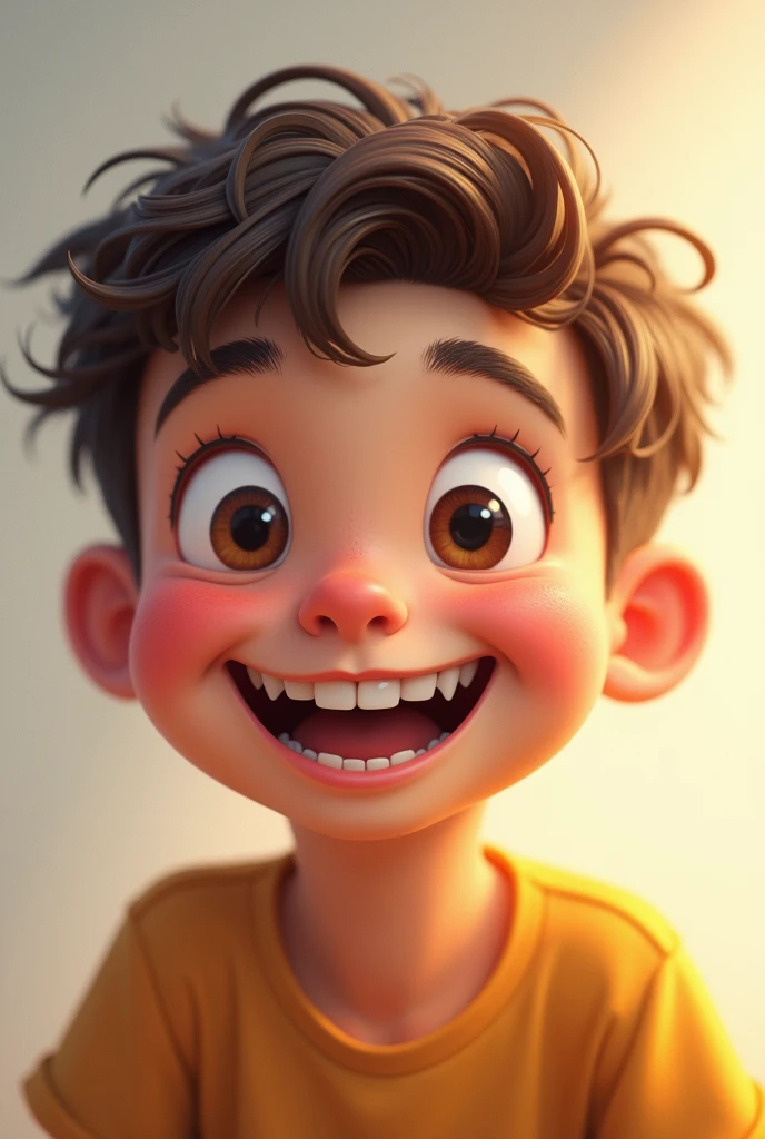 Cute boy smile
